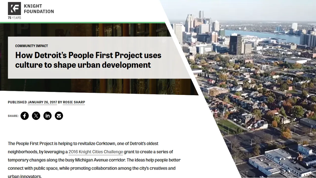 People First Project News coverage